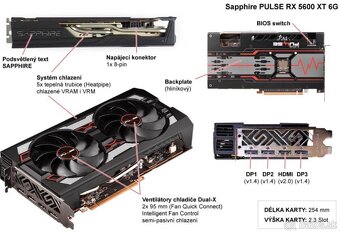 Predám RX 5600XT 6GB Sapphire Pulse - 5