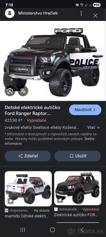 Predam elektricke auticko Ford - 5