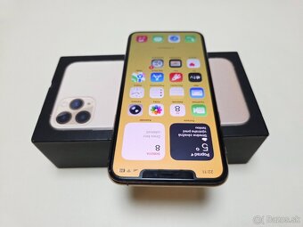APPLE IPHONE 11 PRO MAX GOLD 64GB,ZDRAVIE BATERKY 100% - 5