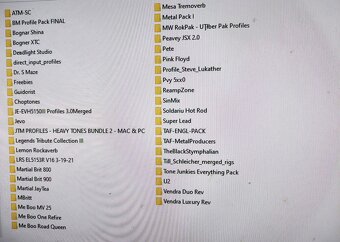 Kemper Profiler Rack preamp/multiefekt + zbierka profilov - 5
