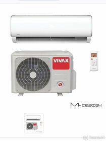 Predám novú klimatizáciu Vivax M-Design 3,5 kw - 5