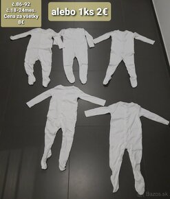 Detské oblečenie č.68-86 - 5