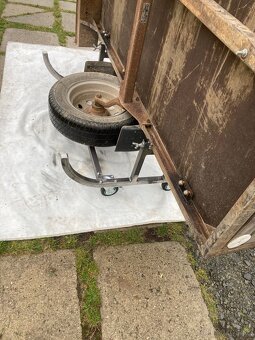 Kolíska na prívesný vozík - pevná - 5