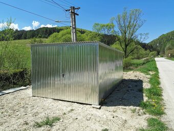 Plechová garáž 3x5m - 5