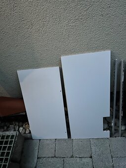 Biely taliansky obklad do kuchyne 90x30x1cm použitý 2,2m2 - 5