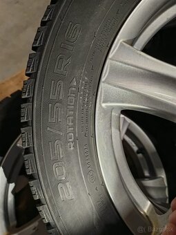 205/55 r16 94R Zimné pneumatiky NOKIAN s diskami komplet - 5