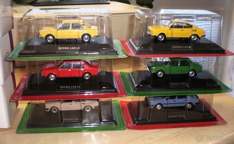 ŠKODA 110R , 105S , 120LS ,  DE AGOSTINI , 1:43 - 5