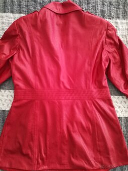 Dámske kožené sako z ekokože č. 44 - 5