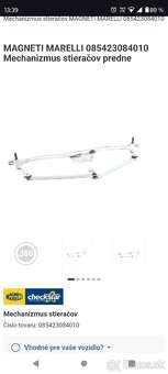 Mechanizmus stieračov Fiat Doblo - 5