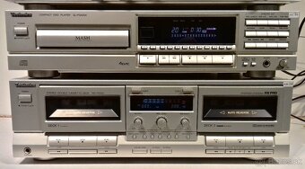 Zostava TECHNICS tuner,equalizer,zosilnovac,CD,2x deck = A02 - 5