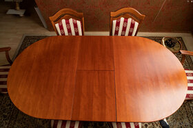 TON luxusný jedálenský set rozkladací stôl a 6 stoličiek - 5