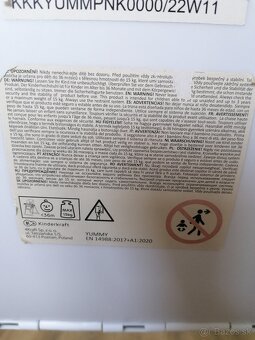 Jedálenská stolička KinderKraft - 5