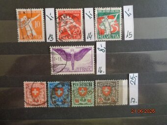 Poštové známky - 6 FOTO Belgicko ,nemecká okupácia , Liberia - 5