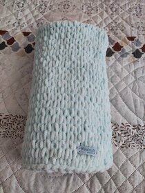 NOVÁ Bledomodrá deka z Alize Puffy Fine - 5