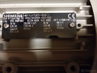 Predám nový elektromotor Siemens. - 5