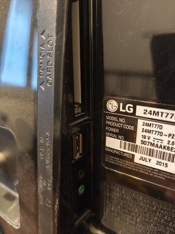 LG tv 24" - 5