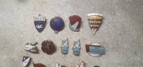 Staré smaltované ruské odznaky od roku 1950 - 5