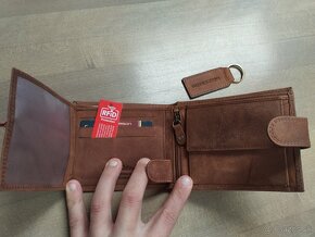 Pánska kožená peňaženka ❗ - 5