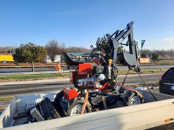 Minibager JMEKA SUPER QUATTRO PRO KN2 13HP Benzín/el.štart - 5
