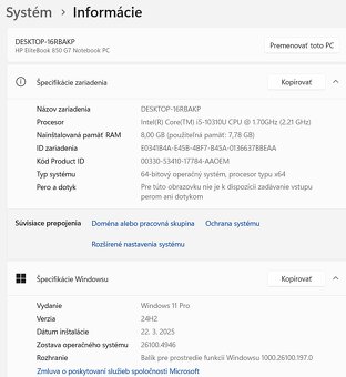 hp elitebook 850 g7 - 5