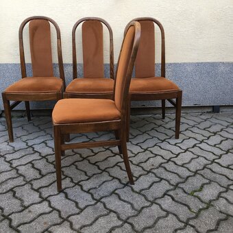 Retro Stolicka TON vysoka 4ks Vintage - 5