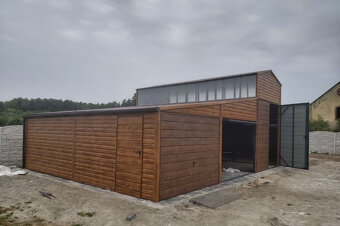 Garáž 15x6 zo svetlíkom - 5