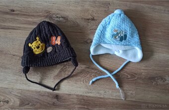 Capačky/topanočky a čiapky - 5