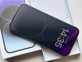 iPhone 14 Pro Max Deep Purple BATERIE 100% TOP - 5