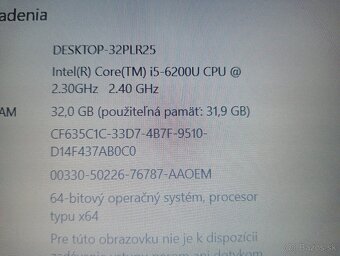 Hp Elitebook 850 G3 , Intel® Core™i5 , 500gb ssd , 32gb ram - 5
