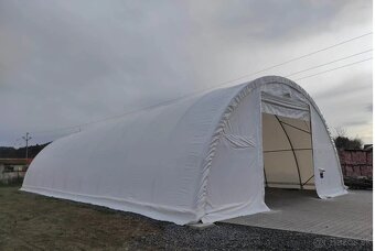 Oblúková plachtová hala šírka 6 / 9 m - 5