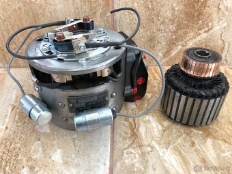 Jawa bizon, panelka 250, 350 - zapalovanie 50 W po GO, mínus - 5