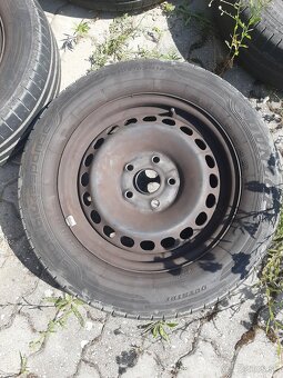 Predám letné pneu s diskami 195/65 R15 - 5