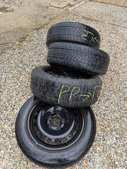 Zimné pneu 205/55 R16 + disky - 5
