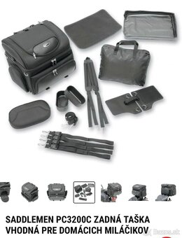 Taska na motocykel pre domaceho milacika Saddlemen 3200C - 5