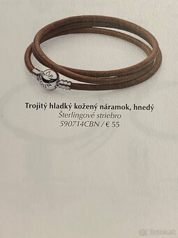 Pandora koženy naramok - 5
