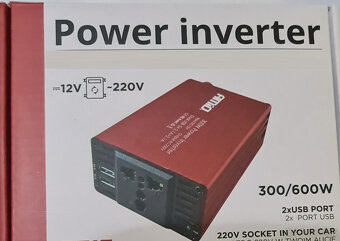 Menič napätia z 12V na 230V - 5