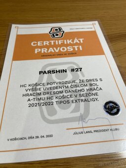HC Košice - Parshin - 5