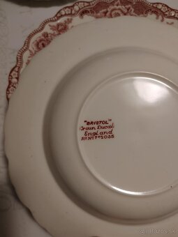 Porcelánová súprava anglická starobylá - 5