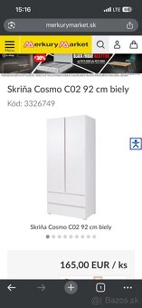 Dobrý deň predám skrýňu ,posteľ ,pc stôl ,stoličku - 5