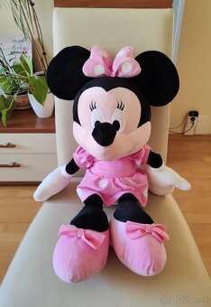 Predam plyš.hracky Mickey Mouse + Minnie 60cm - 5
