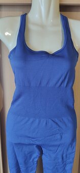 modrý overal na šport S - 5