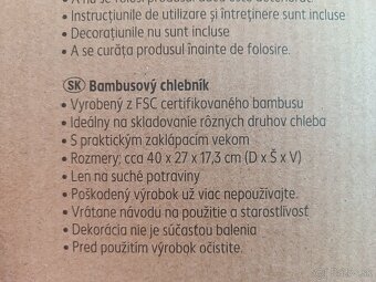 Bambusový chlebník - 5