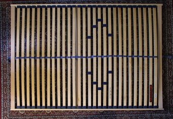 Pevný lamelový rošt 140 x 200 cm - 5