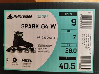 Dámske korčule Rollerblade, veľkosť 40,5, 26cm - 5