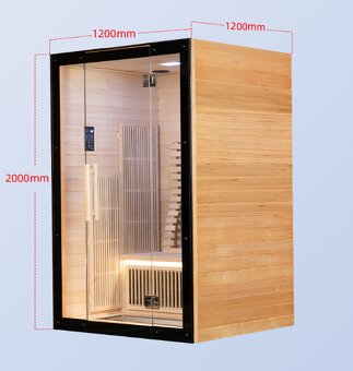 Nordica Infra Sauna 1–2 osoby – 1,5 kW - 5