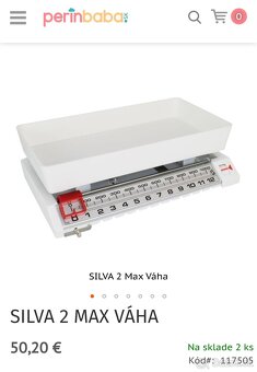 Retro váha Silva - 5