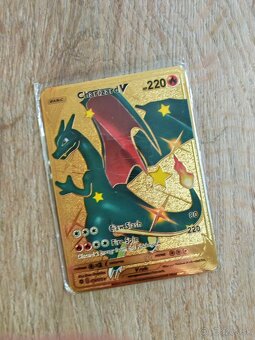 Kovové Pokémon karty - 5