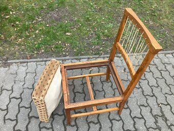 6x staré stoličky - 5