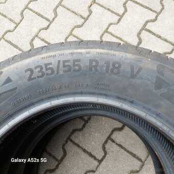 Predám nové pneu. Continentál EcoContact6 235/55R18 - 5