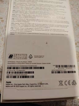 iPhone 15 black 128GB - 5